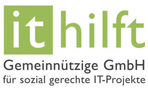 Logo der gemeinnützige IT hilft gGmbH für sozial gerechte IT-Projekte